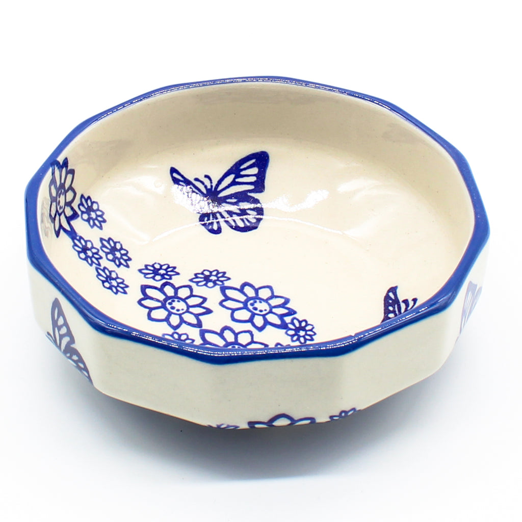 Shallow Little Bowl 8 oz in Butterfly
