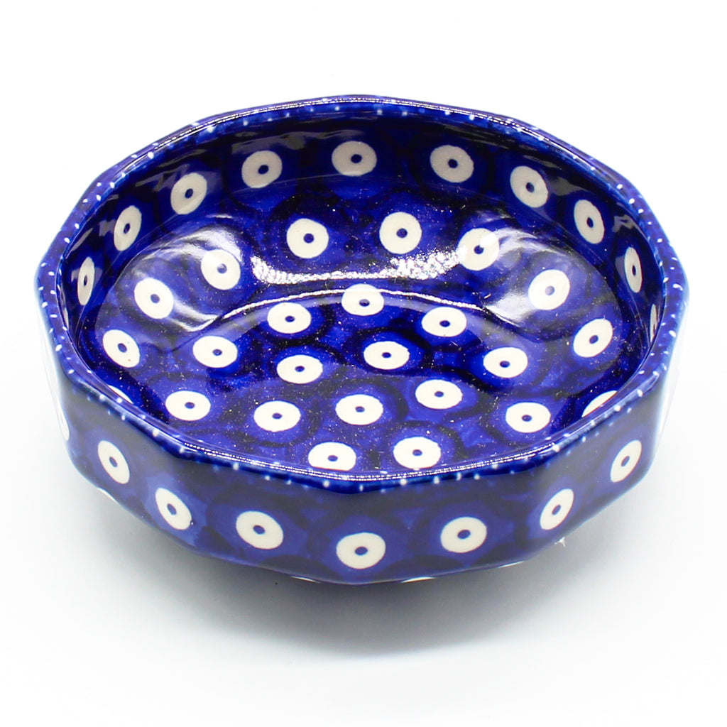 Shallow Little Bowl 8 oz in Blue Tradition