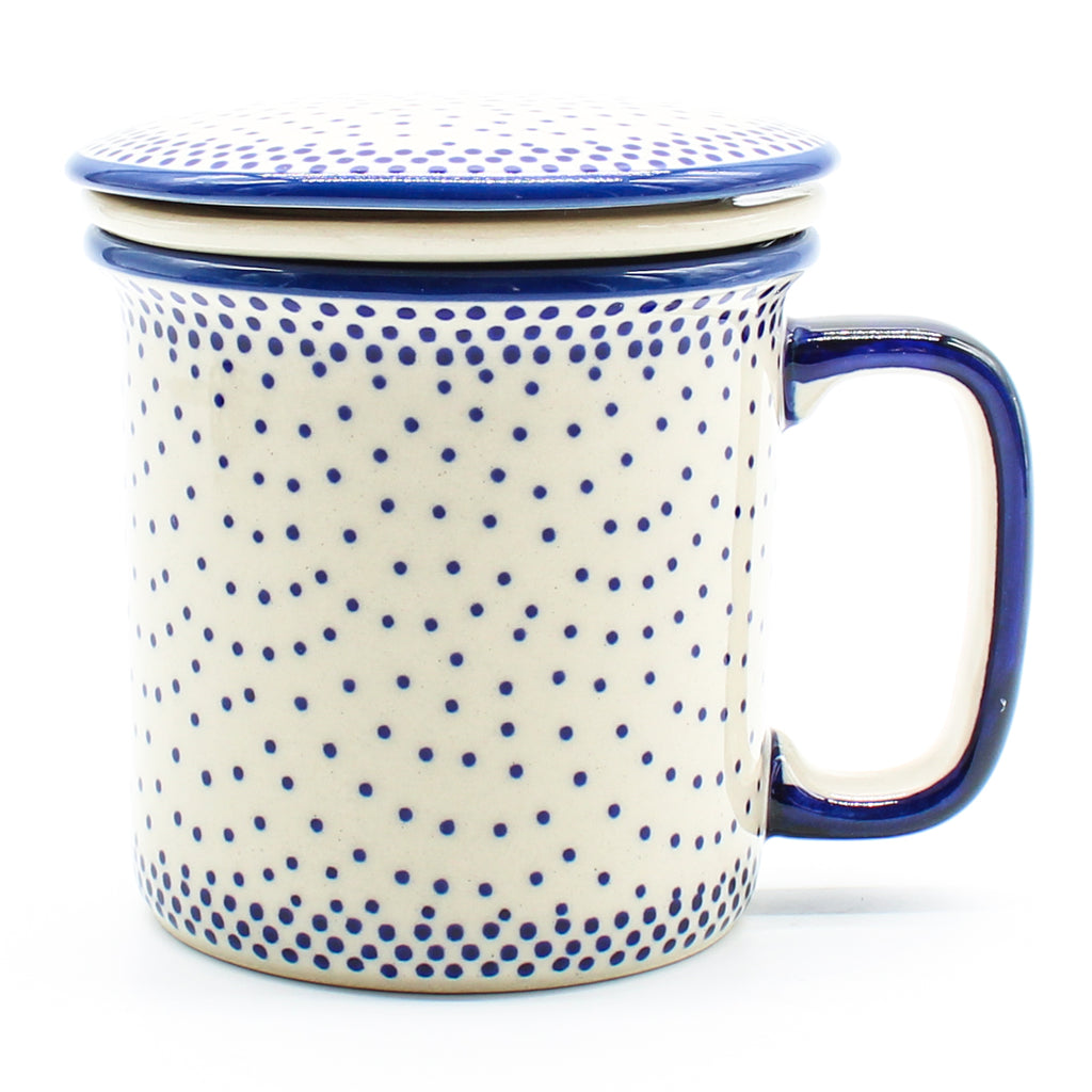 Straight Cup w/Infuser & Cover 12 oz in Simple Elegance