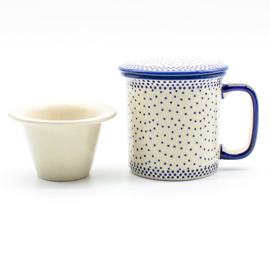 Straight Cup w/Infuser & Cover 12 oz in Simple Elegance