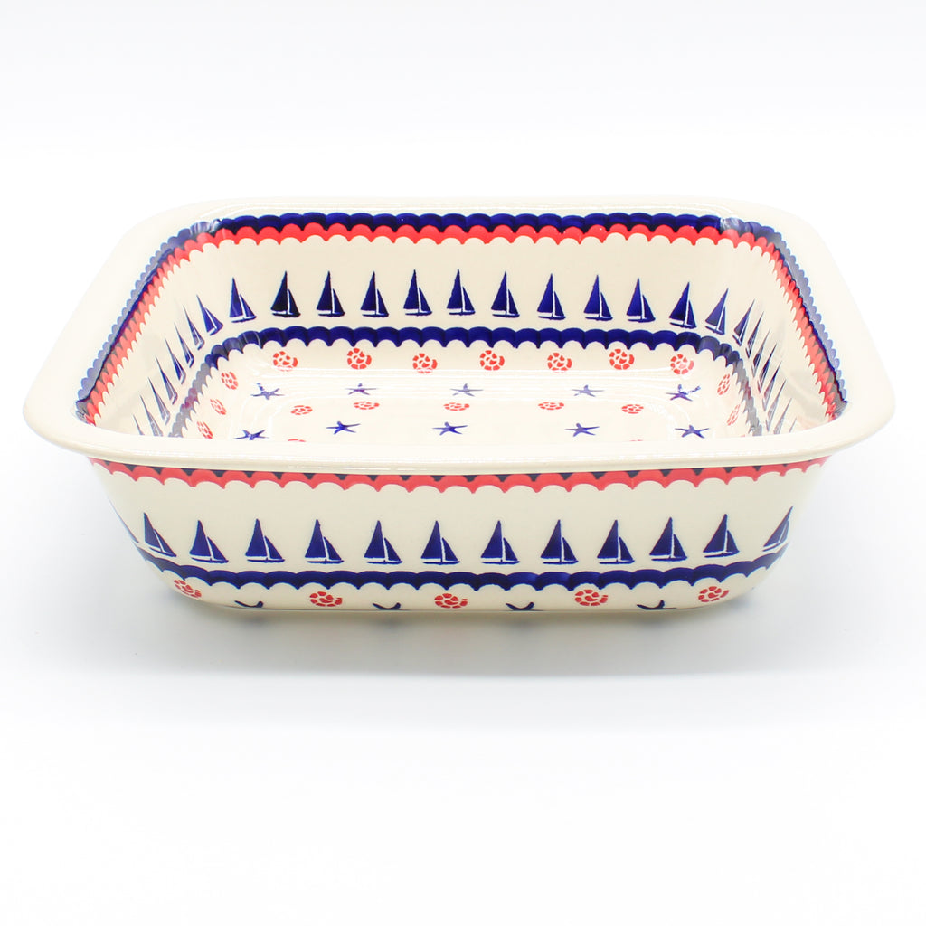 Deep Square Baker in Blue Sail
