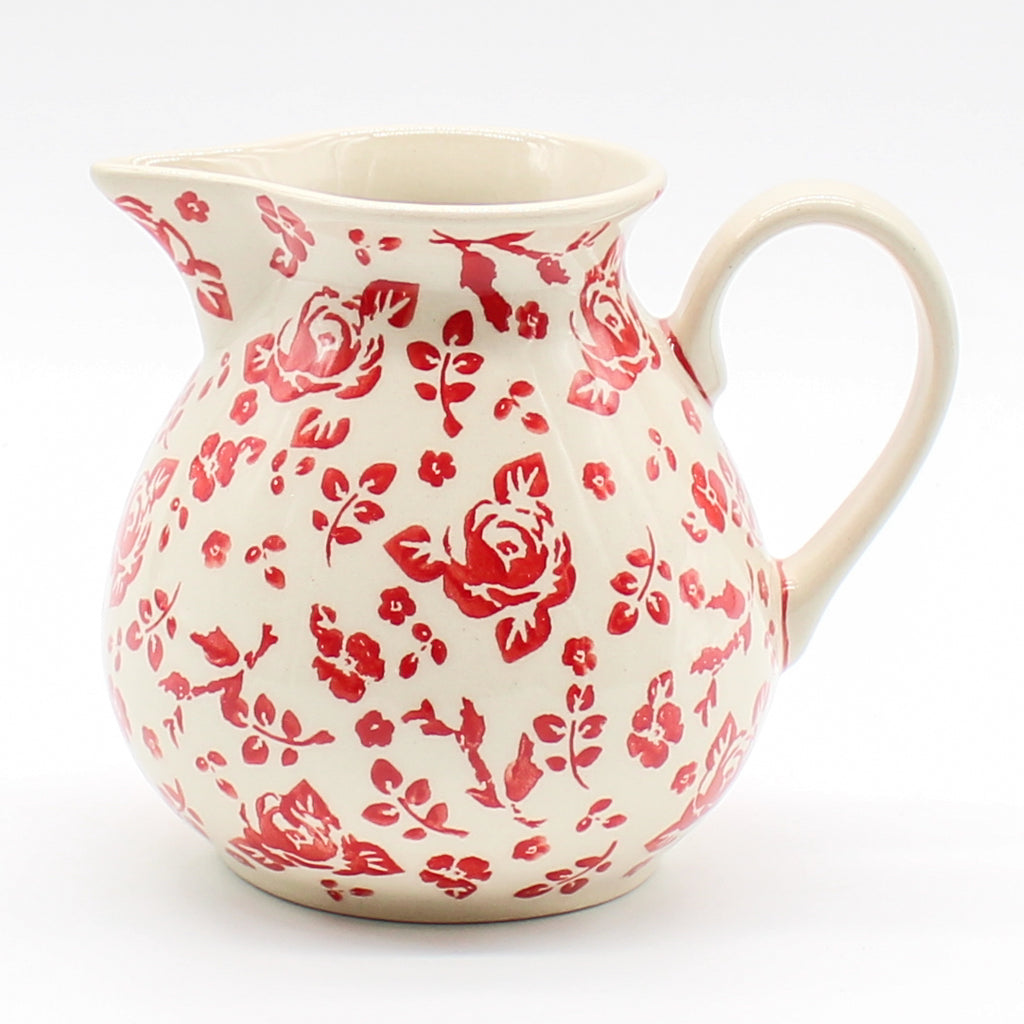 Family Style Creamer 16 oz in Antique Red
