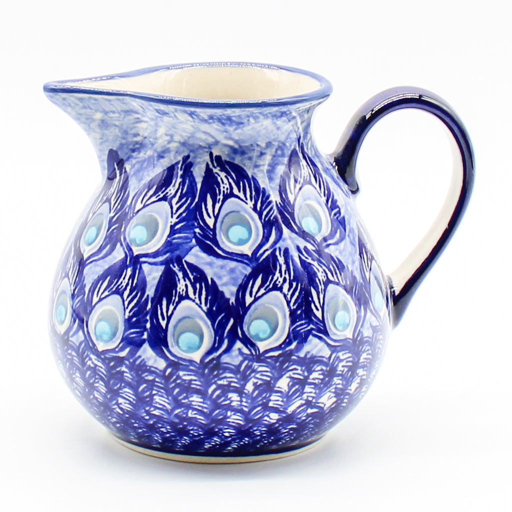 Family Style Creamer 16 oz in Peacock Glory