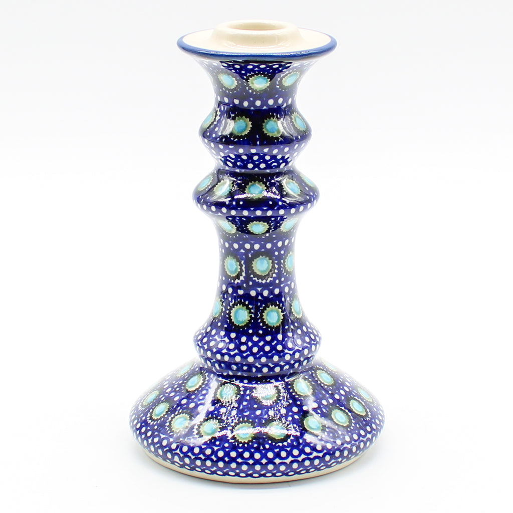 Tall Candle Holder in Blue Moon