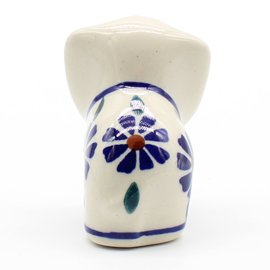 Boy Elephant-Miniature in Peacock