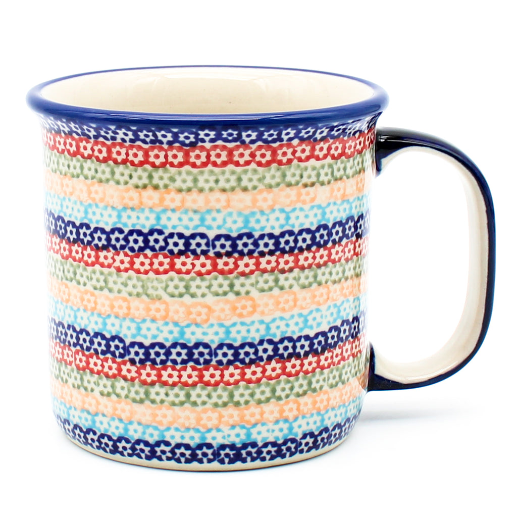 Straight Cup 12 oz in Multi-Colored Flowers