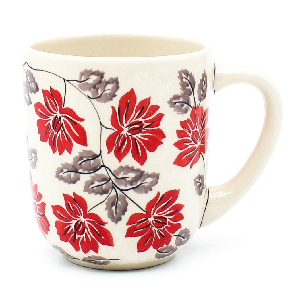 Magda Cup 16 oz in Red & Gray