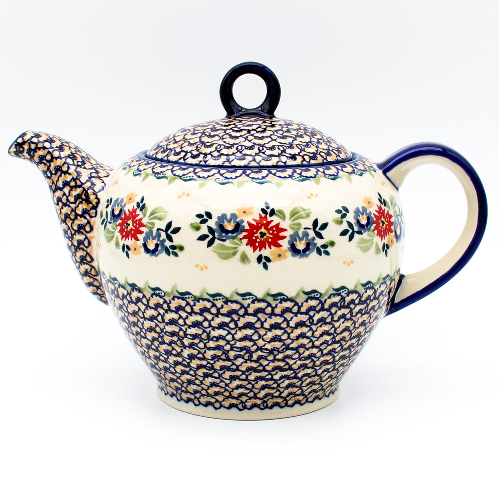Victorian Teapot 1.75 qt in Late Spring