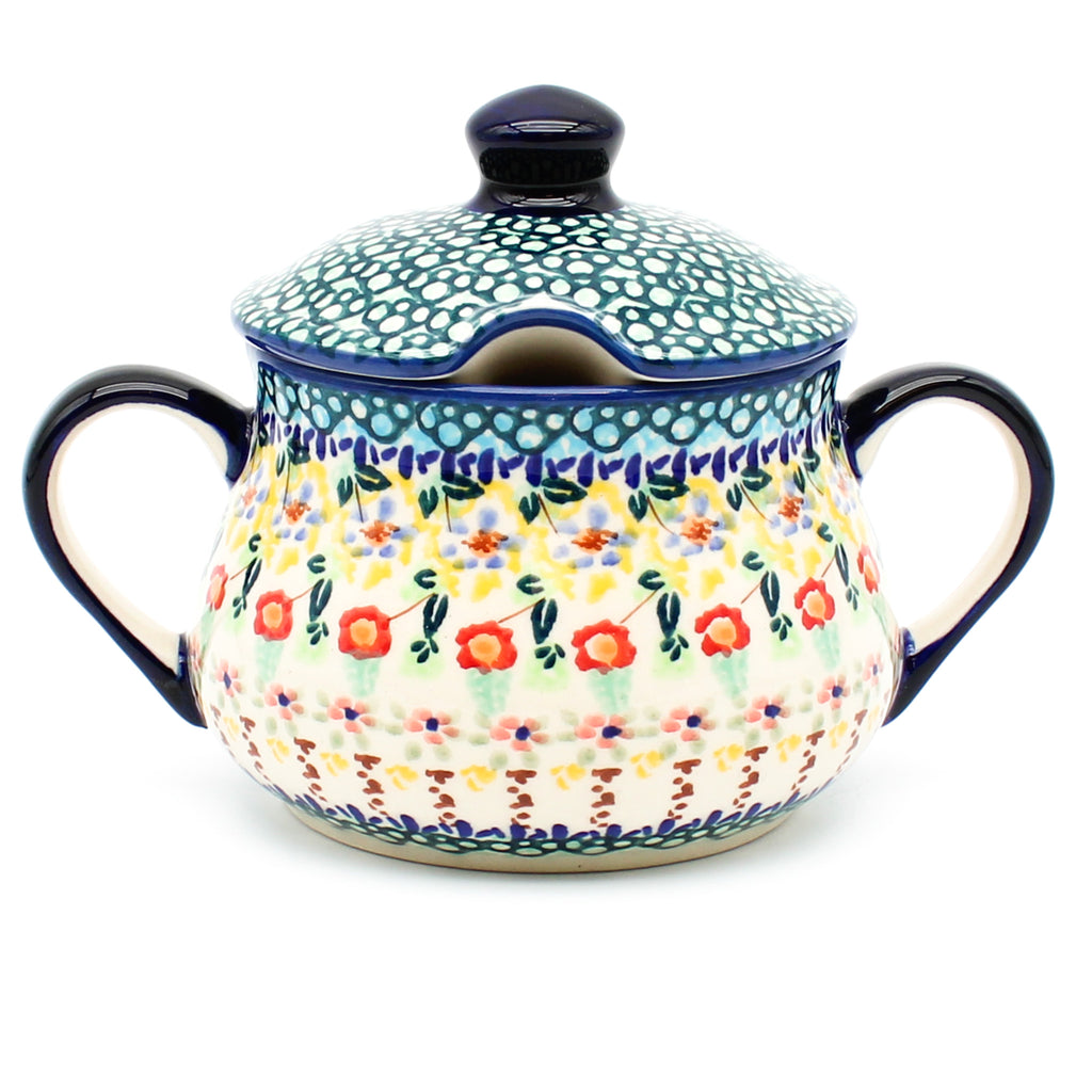 Family Style Sugar Bowl 14 oz in Country Fall