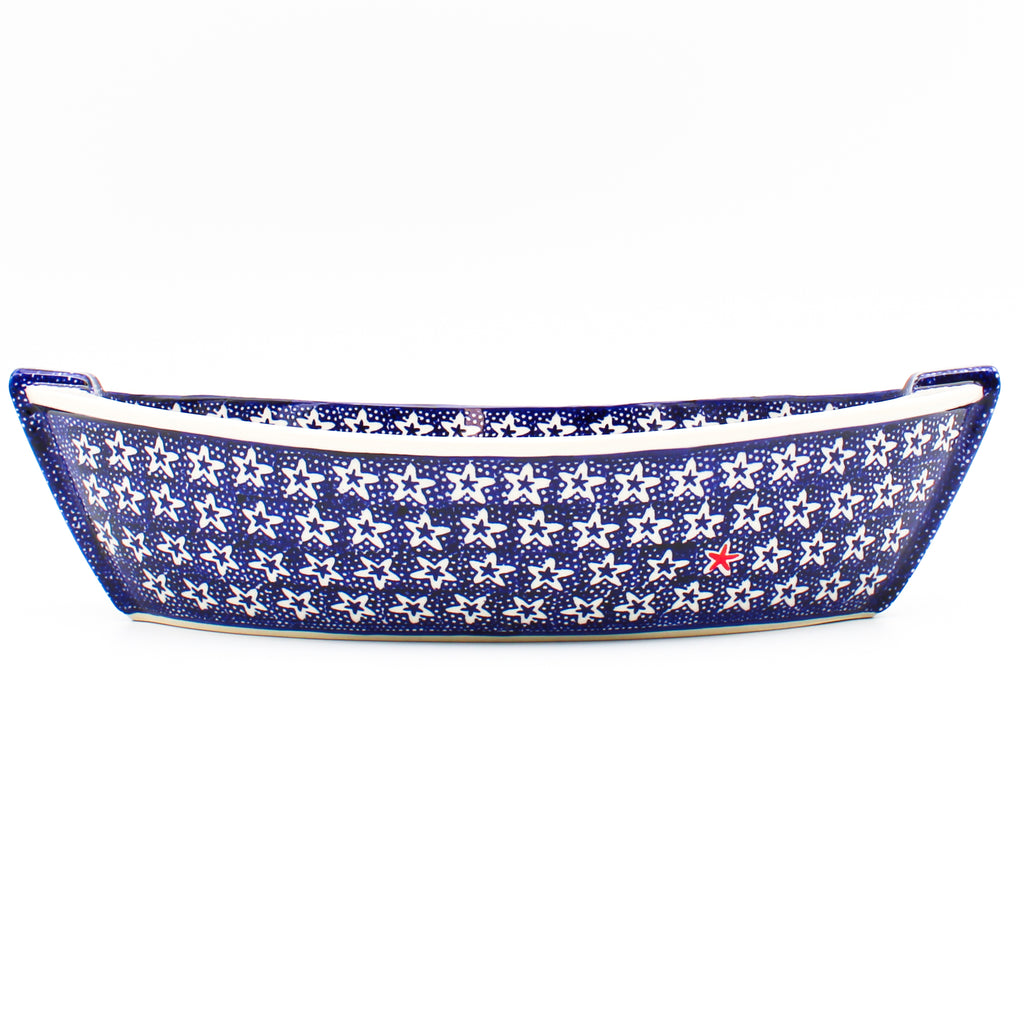 Boat Bowl in Red Starfish