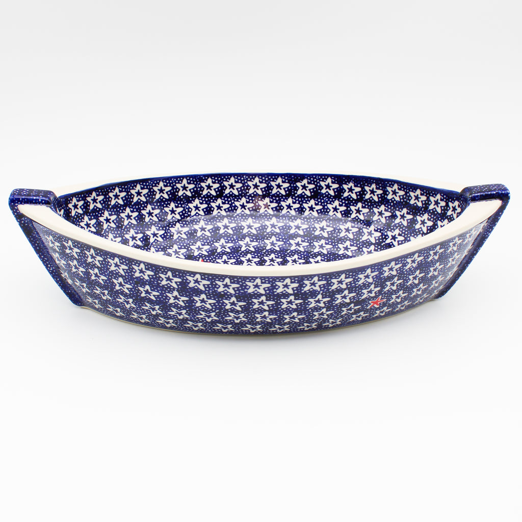 Boat Bowl in Red Starfish