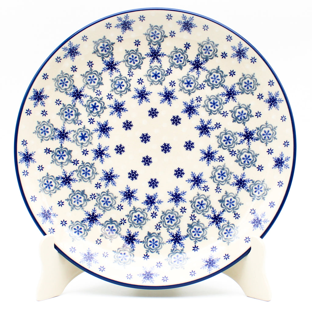 Dinner Plate 10" in Blue Winter