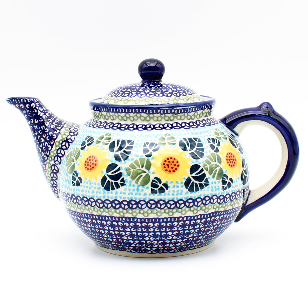 Afternoon Teapot 1.5 qt in Ukrainian Sunflower