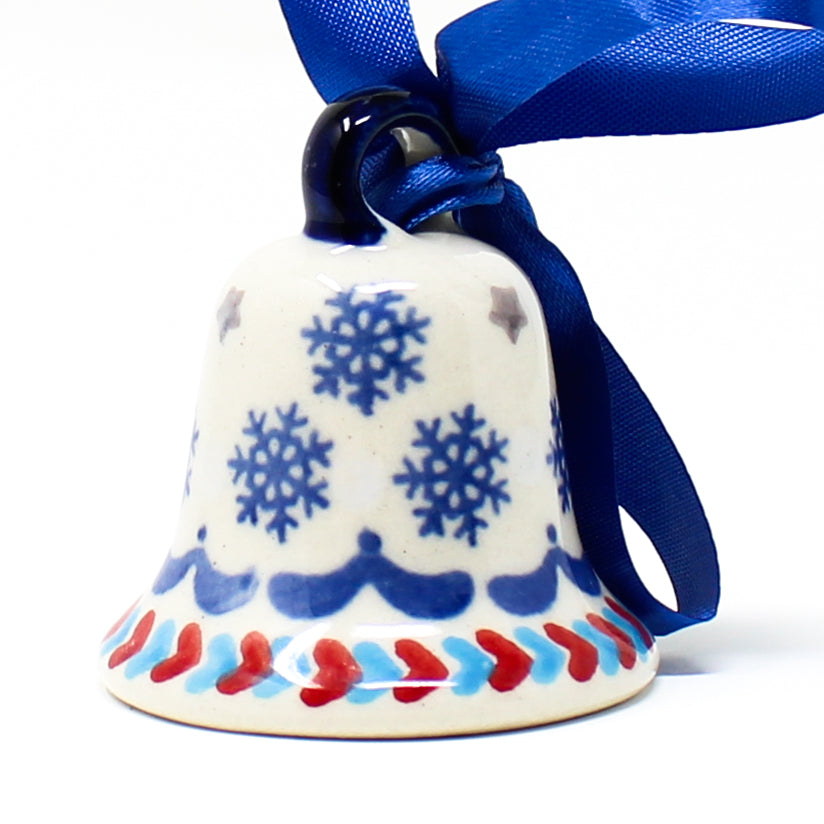 Little Bell-Ornament in Falling Snow