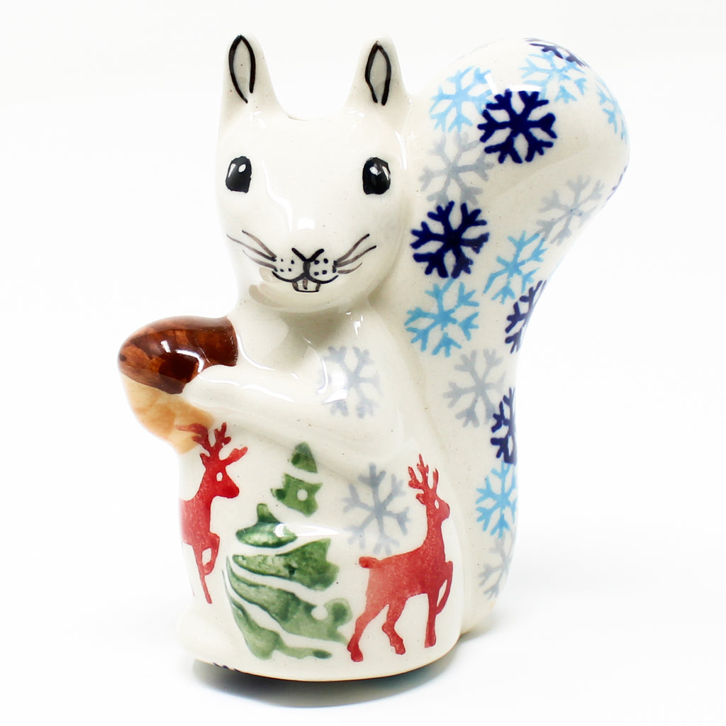 Squirrel-Ornament in Winter Reindeer