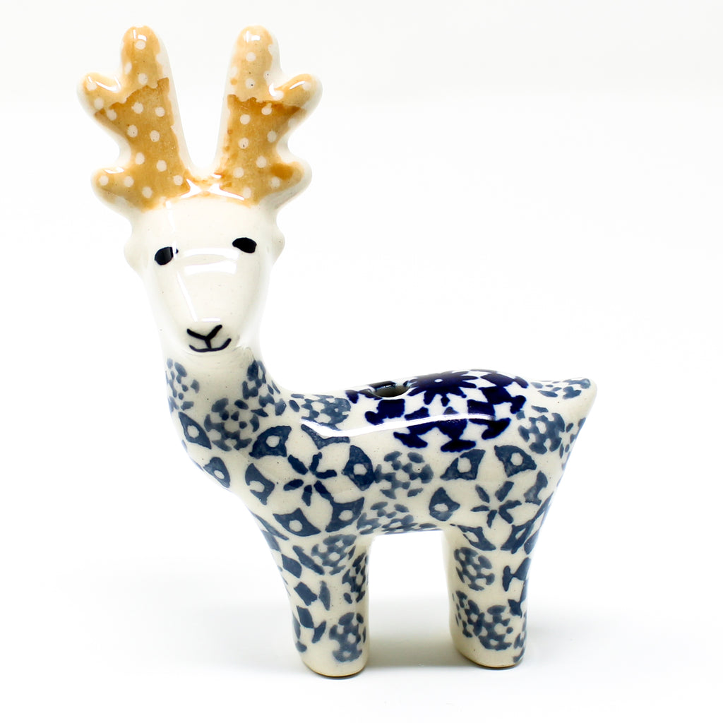 Reindeer-Ornament in Winter Wonderland