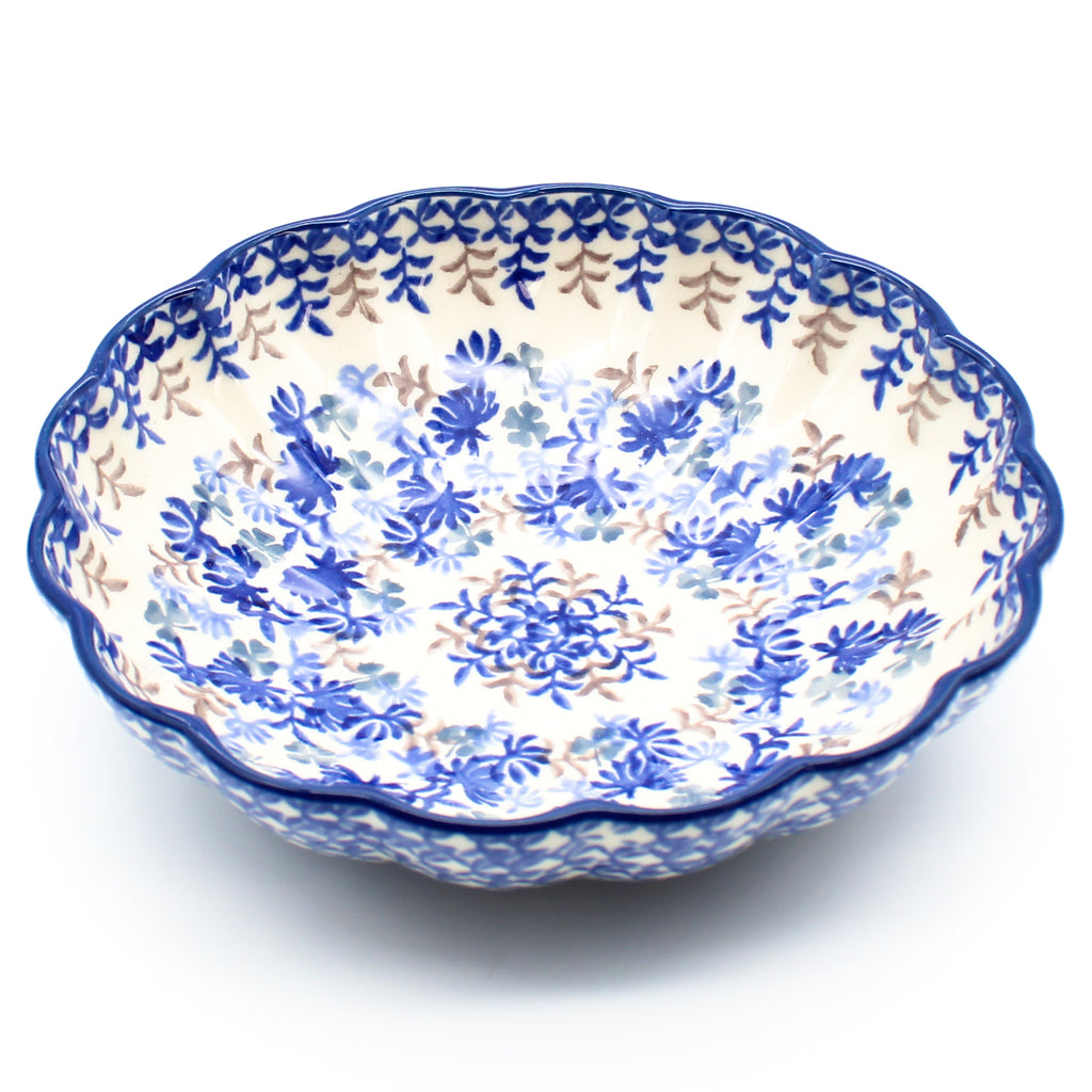 Shell Bowl 6.5" in Blue Thistle