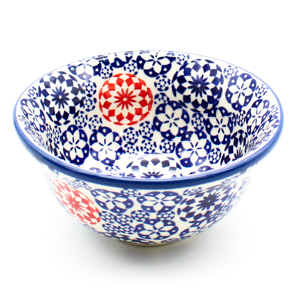 Spice & Herb Bowl 8 oz in Red Snowflake