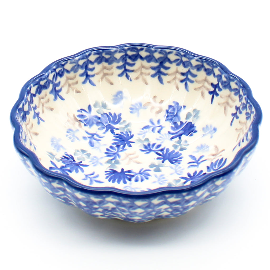 Sm Shell Bowl 4.5" in Blue Thistle