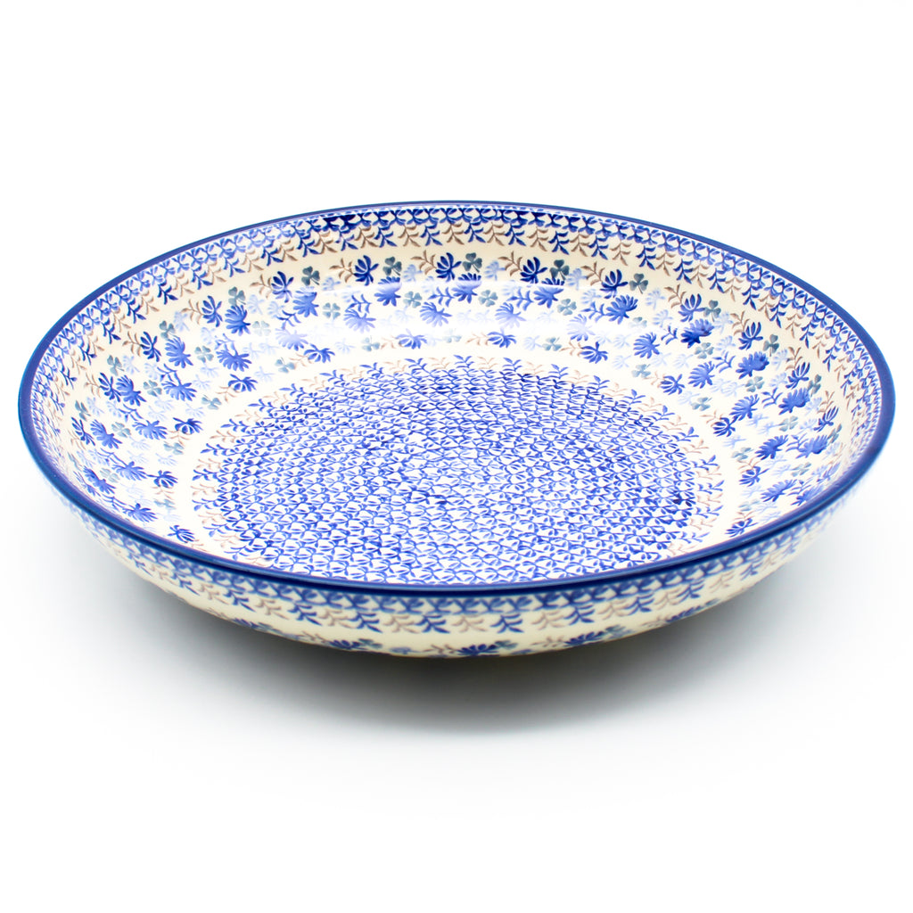 Lg Pasta Bowl in Blue Thistle