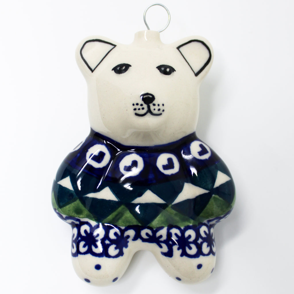 Teddy Bear-Ornament in December Fun