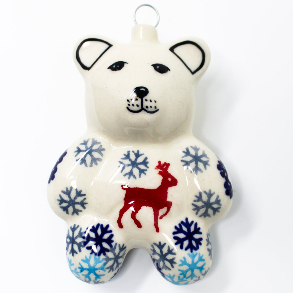 Teddy Bear-Ornament in Winter Reindeer