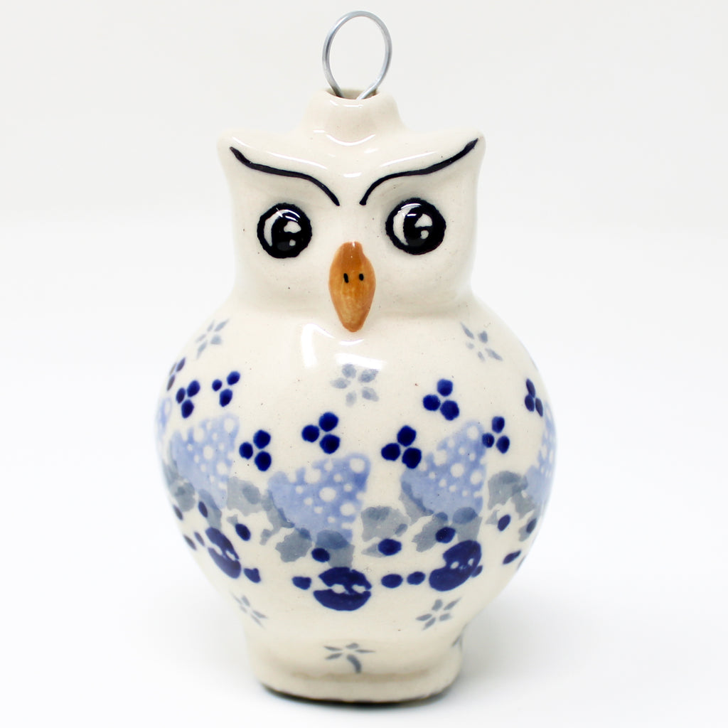 Owl-Ornament in Holiday Bells