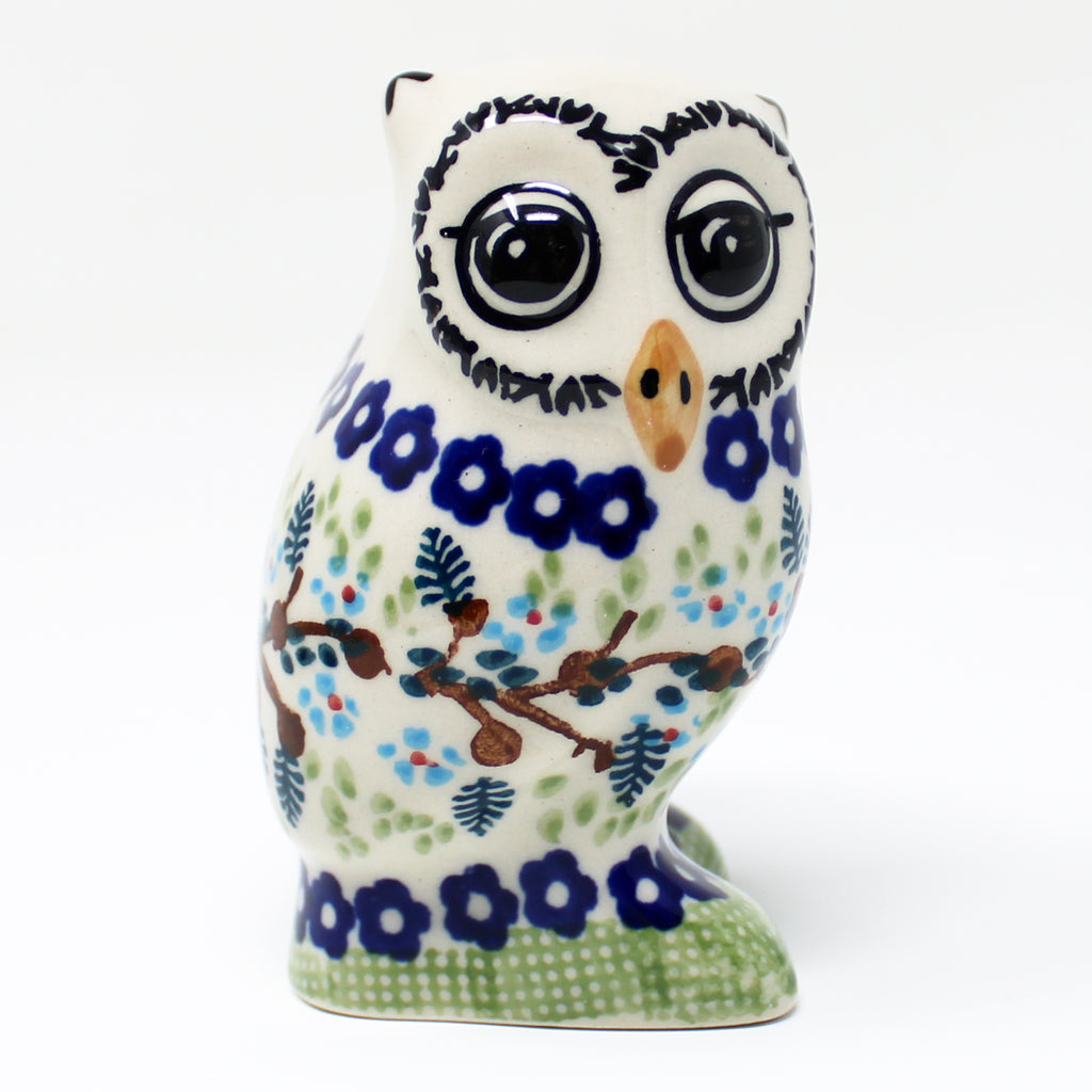 Owl-Miniature in Spring Garden