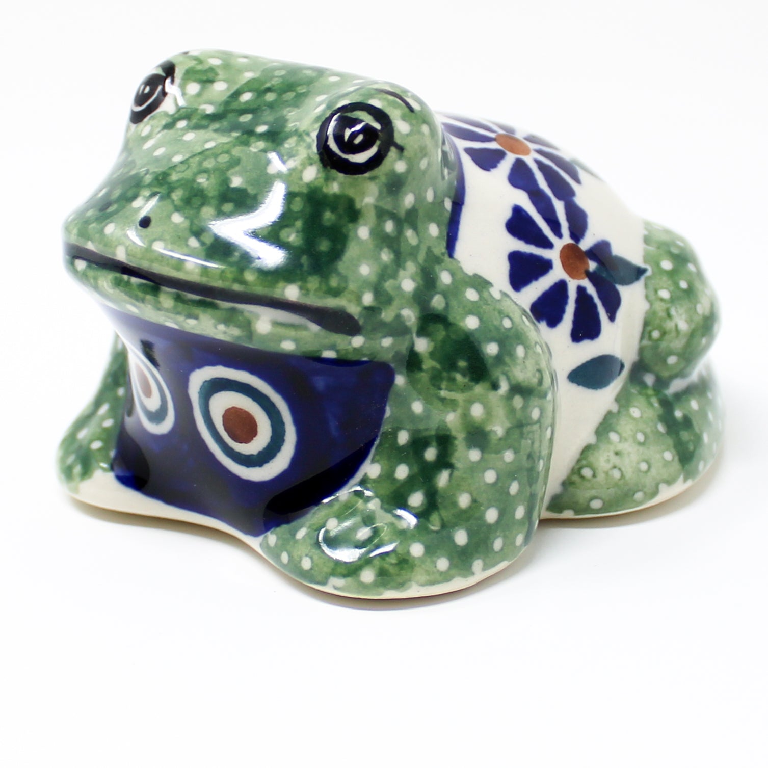 Sm Garden Frog-Miniature in Peacock – Janelle Imports