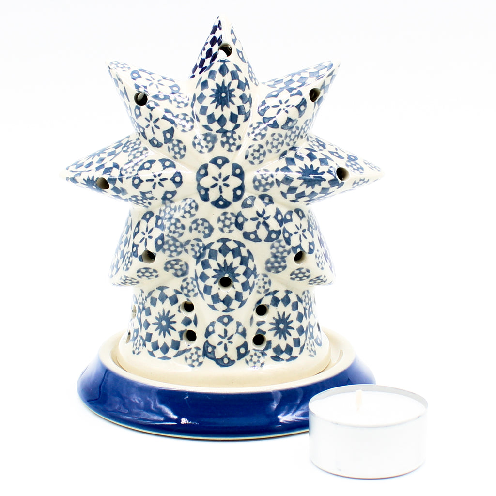 Star Tea Candle Holder in Winter Wonderland