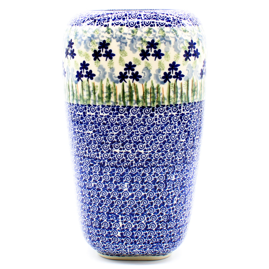 Sm Modern Vase in Alpine Blue