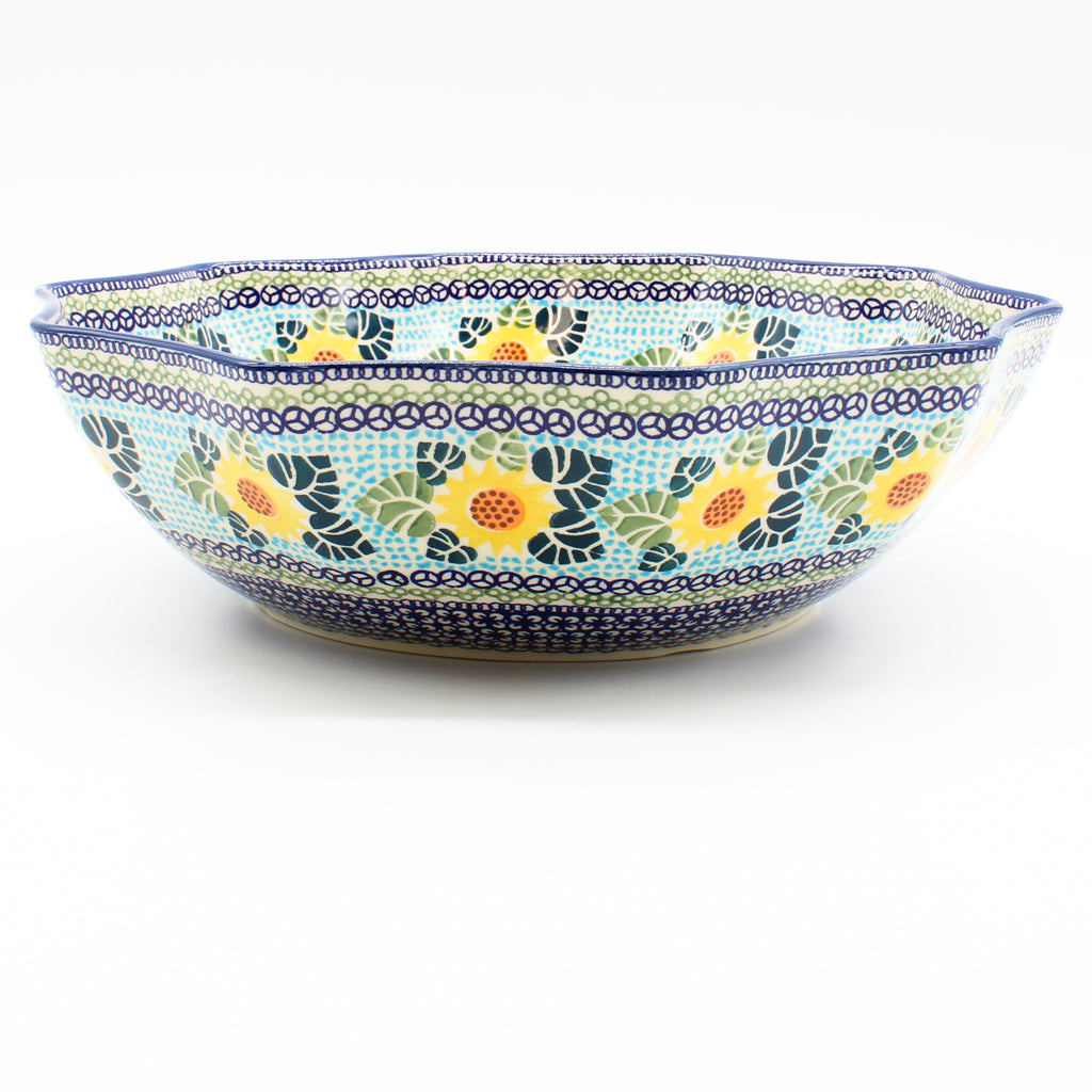 Lg New Kitchen Bowl in Ukrainian Sunflower