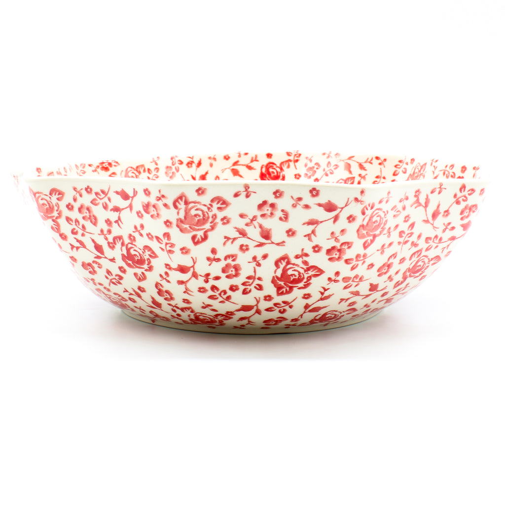Lg New Kitchen Bowl in Antique Red