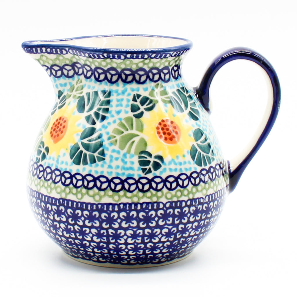 Family Style Creamer 16 oz in Ukrainian Sunflower