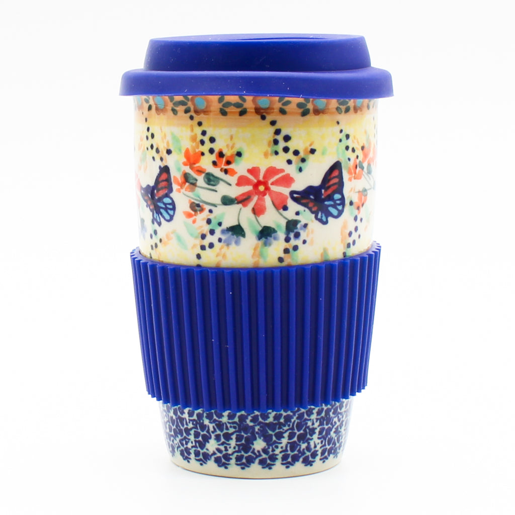 Travel Cup 14 oz in Butterfly Meadow