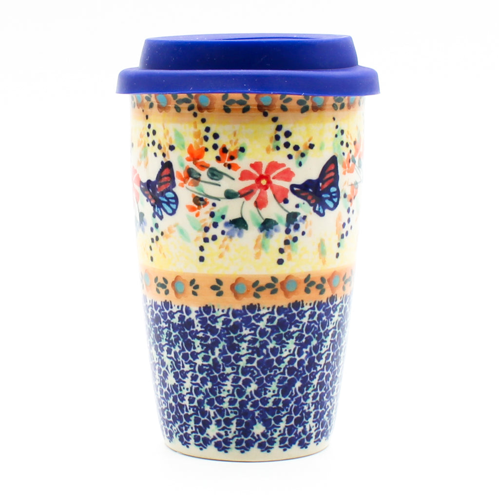 Travel Cup 14 oz in Butterfly Meadow