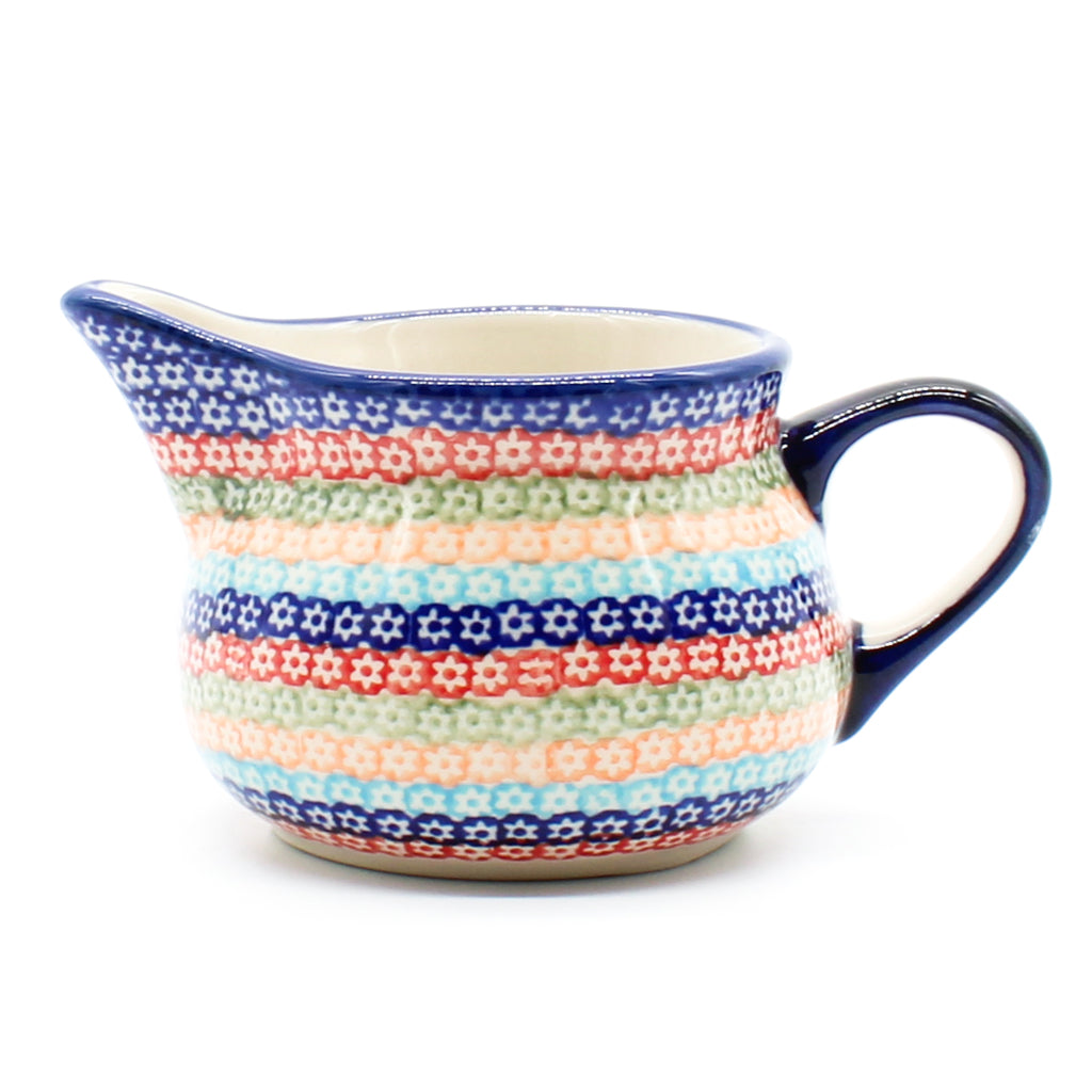 Creamer 6 oz in Multi-Colored Flowers