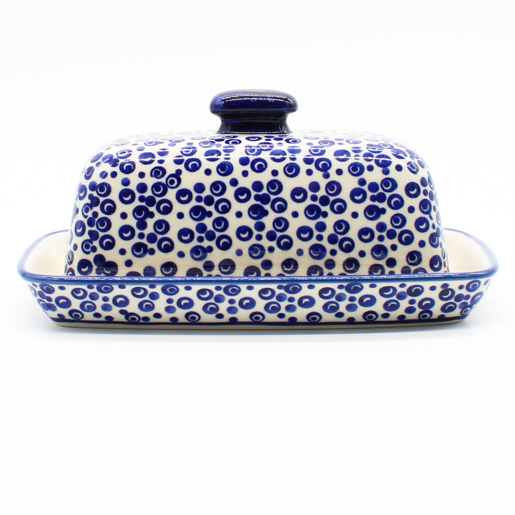 Butter Dish in Fish Bubbles