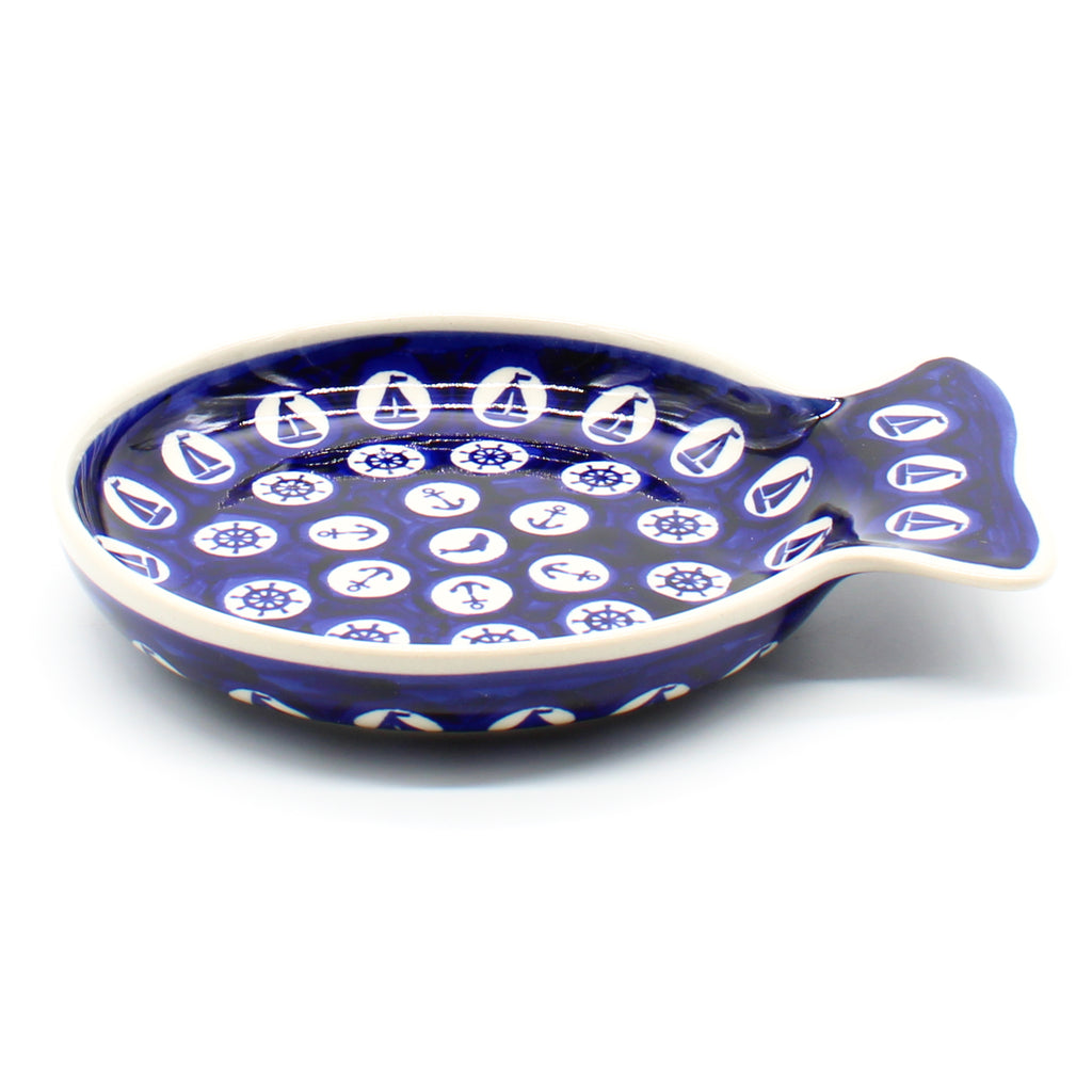 Fish Spoon Base in Nautical Blue