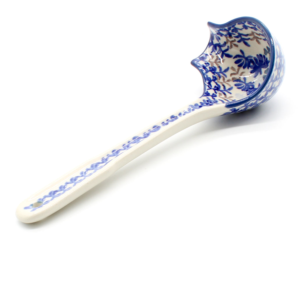 Gravy Ladle in Blue Thistle