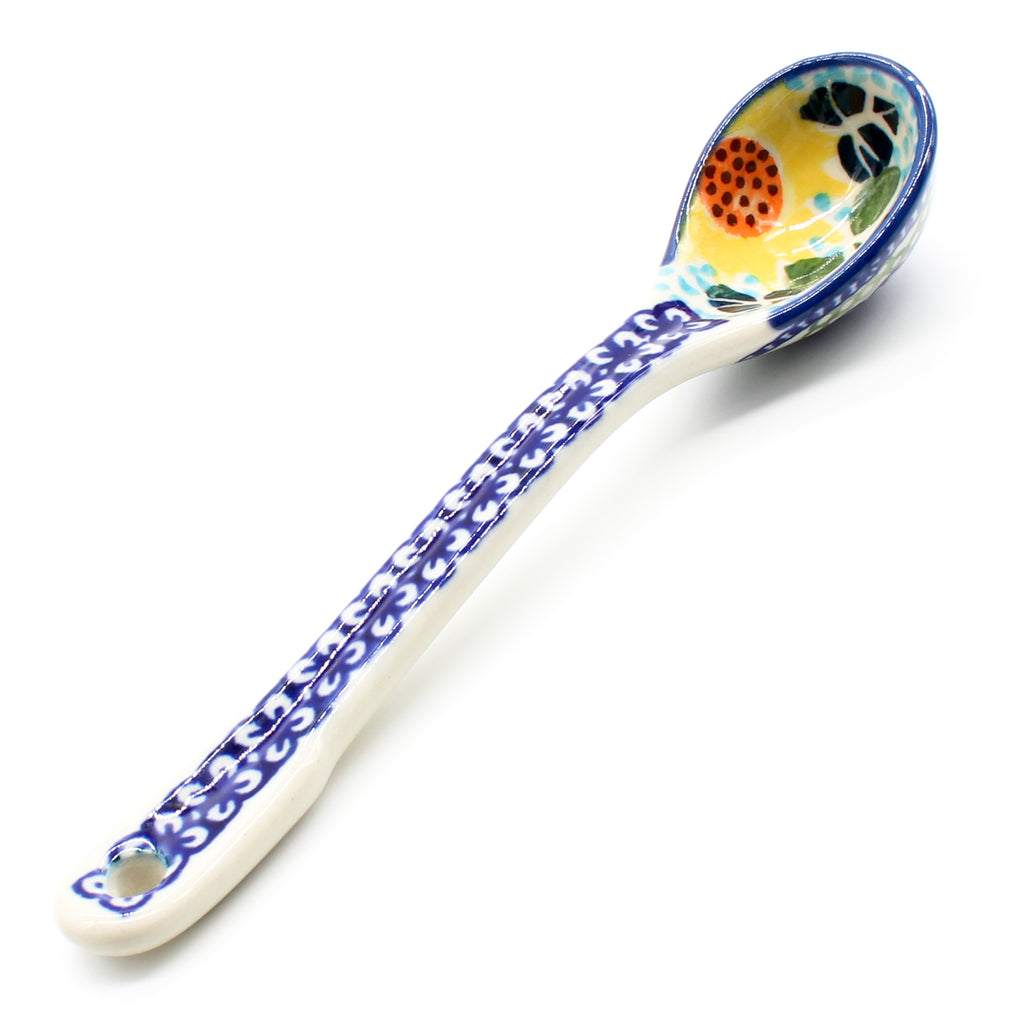 Salt Spoon in Ukrainian Sunflower