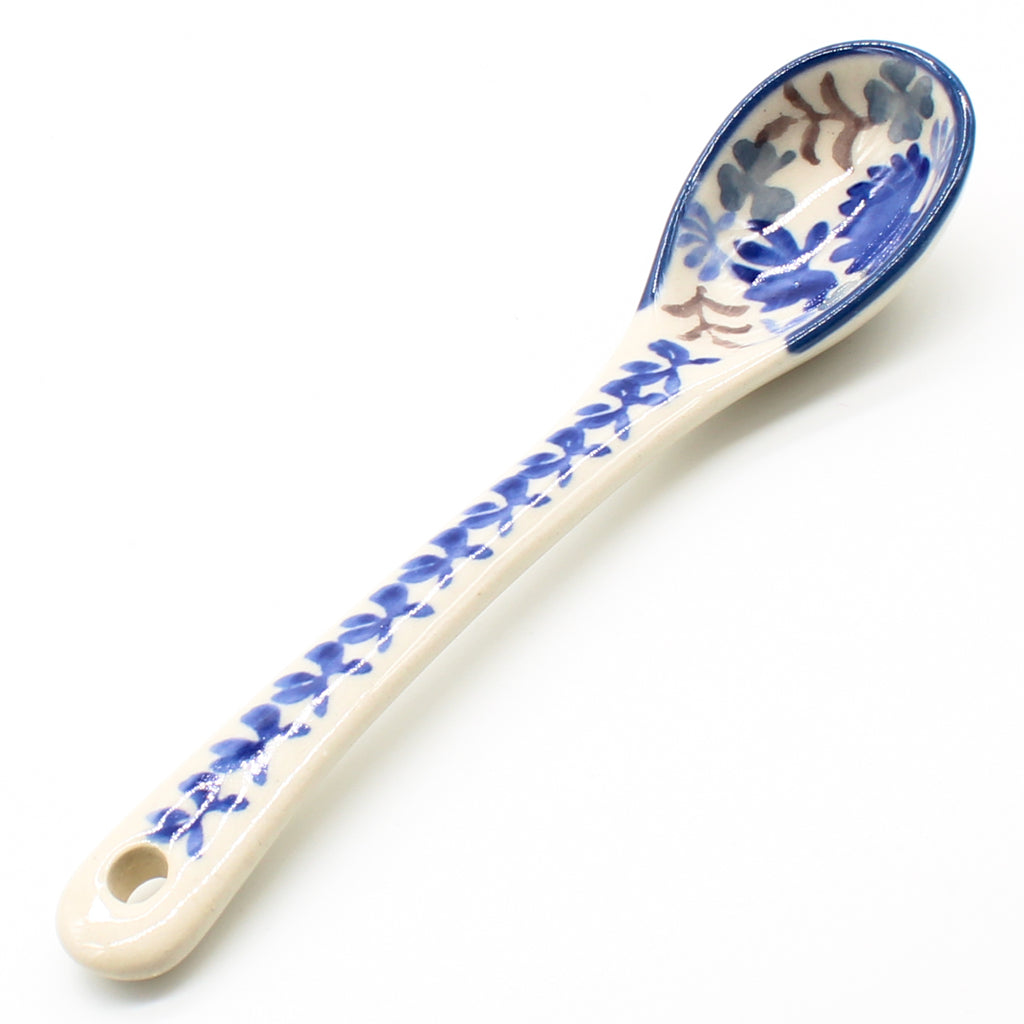 Sugar Spoon in Blue Thistle