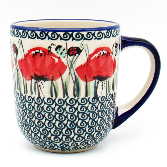 Magda Cup 16 oz in Polish Poppy
