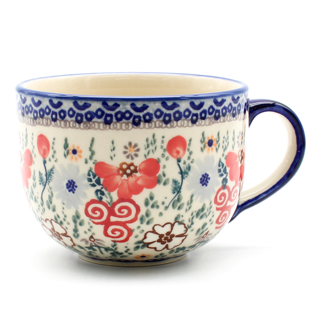 Latte Cup 16 oz in Perennial Garden