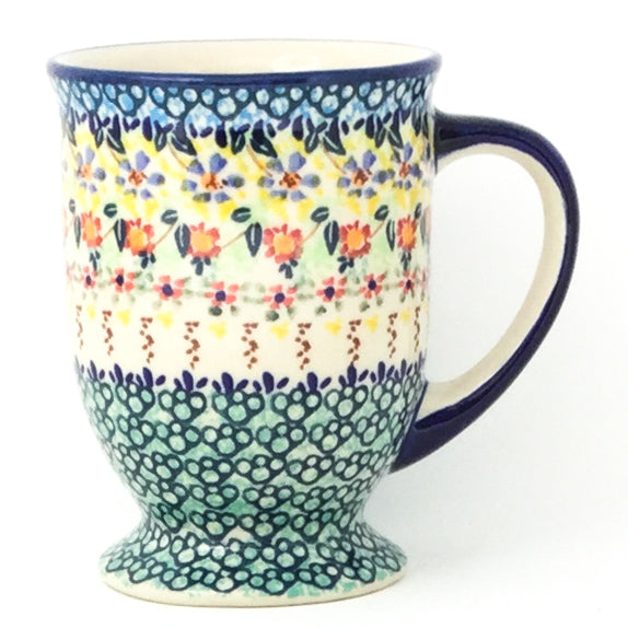 Pedestal Cup 12 oz in Country Fall