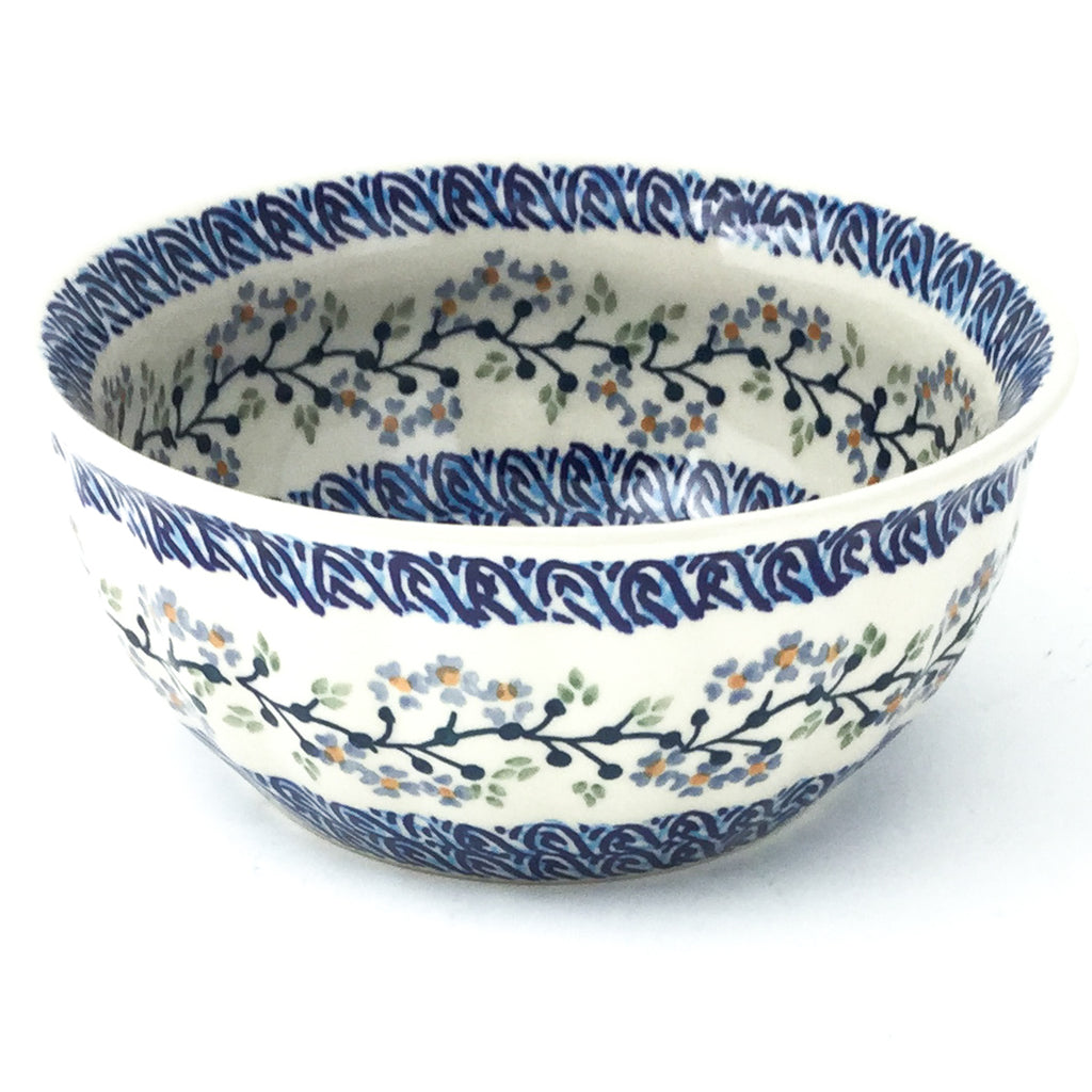 Scalloped Bowl 48 oz in Blue Meadow