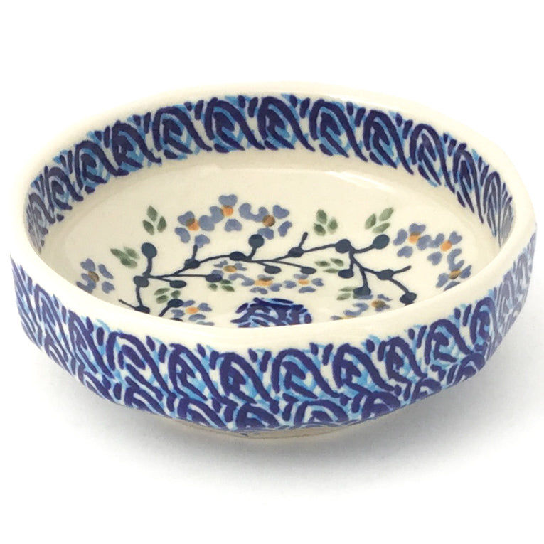 Shallow Little Bowl 12 oz in Blue Meadow