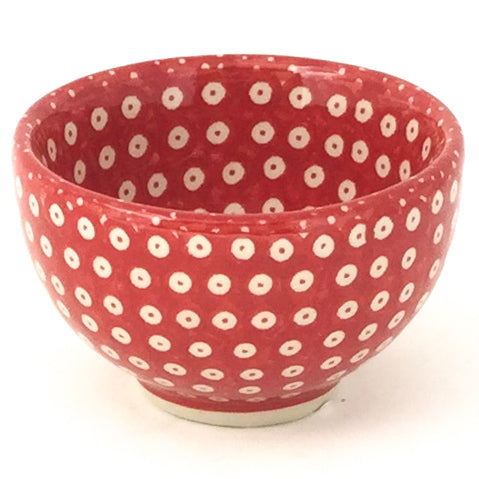 Deep Soy Bowl in Red Elegance