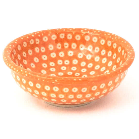 Shallow Soy Bowl in Orange Elegance