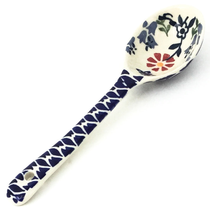 Soup Spoon in Wavy Flowers